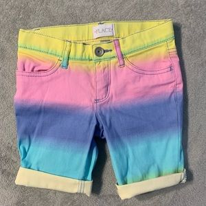 ‼️2 For $15 Deal‼️Girl size 5 Rainbow shorts